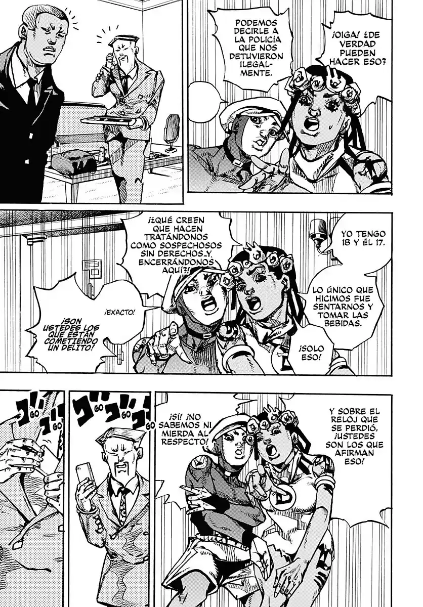 JoJo's Bizarre Adventure Parte 9: The JoJoLands Capitulo 9: El dueño de la roca volcánica página 17