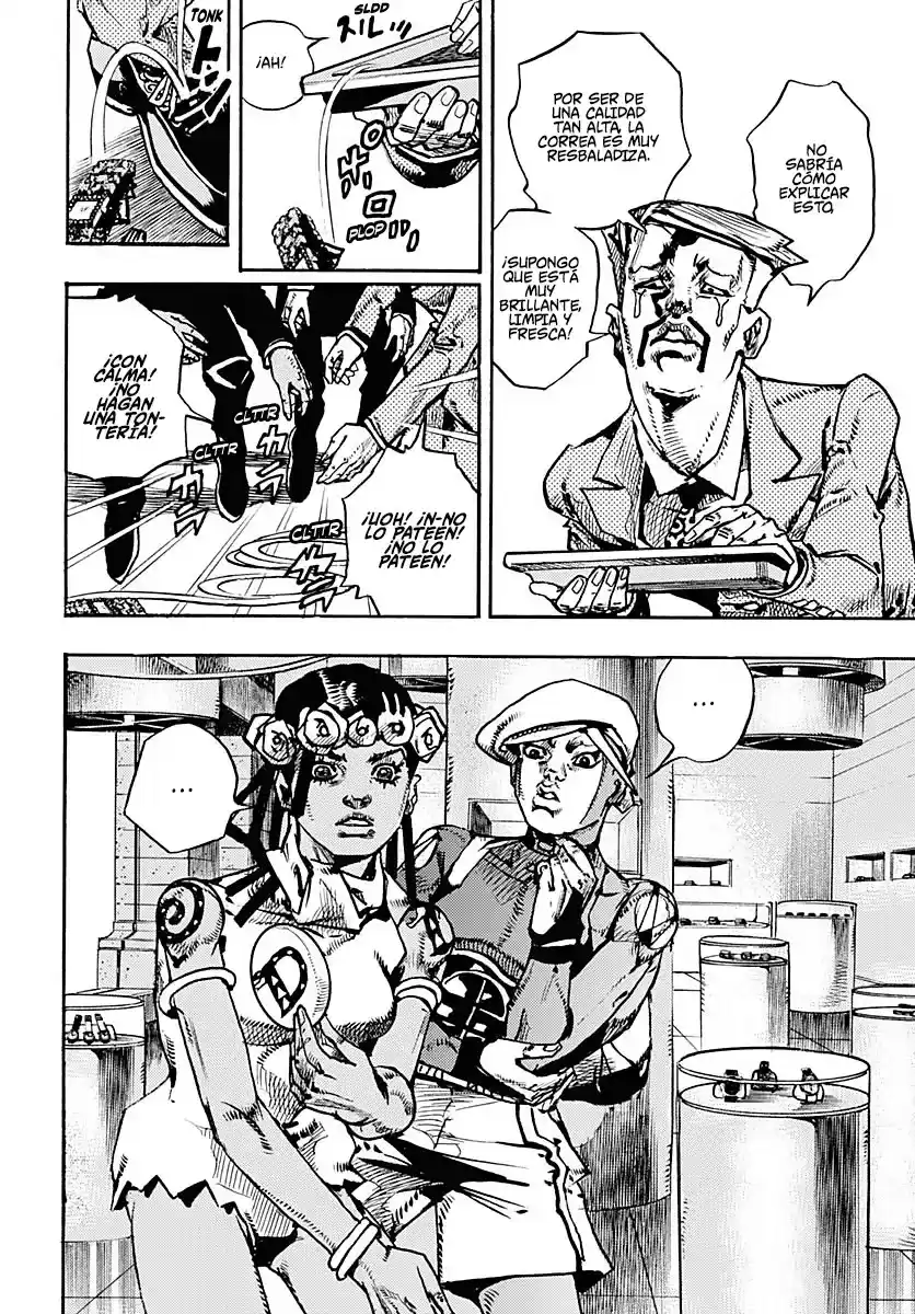 JoJo's Bizarre Adventure Parte 9: The JoJoLands Capitulo 9: El dueño de la roca volcánica página 32