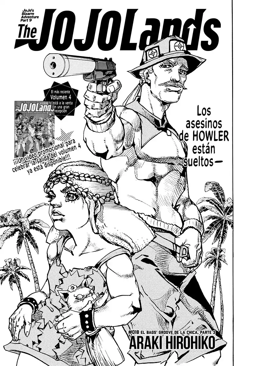 JoJo's Bizarre Adventure Parte 9: The JoJoLands Capitulo 18: El Bags' Groove de la chica, Parte 3 página 2