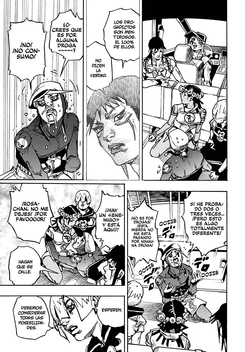 JoJo's Bizarre Adventure Parte 9: The JoJoLands Capitulo 15: Bigmouth Strikes Again página 14