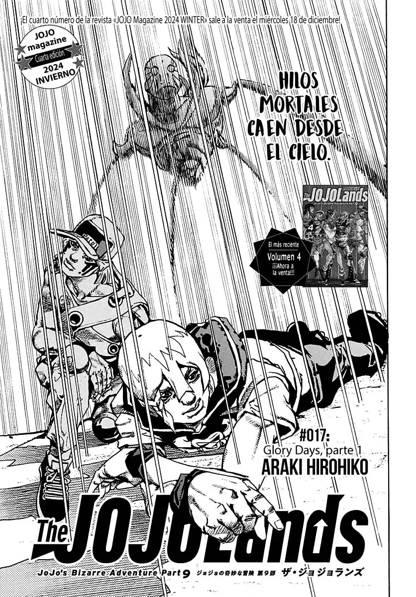 JoJo's Bizarre Adventure Parte 9: The JoJoLands Capitulo 19: Glory Days, parte 1 página 2