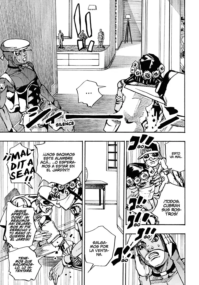 JoJo's Bizarre Adventure Parte 9: The JoJoLands Capitulo 4: La villa en la isla de Hawai'i, Parte 2. página 13