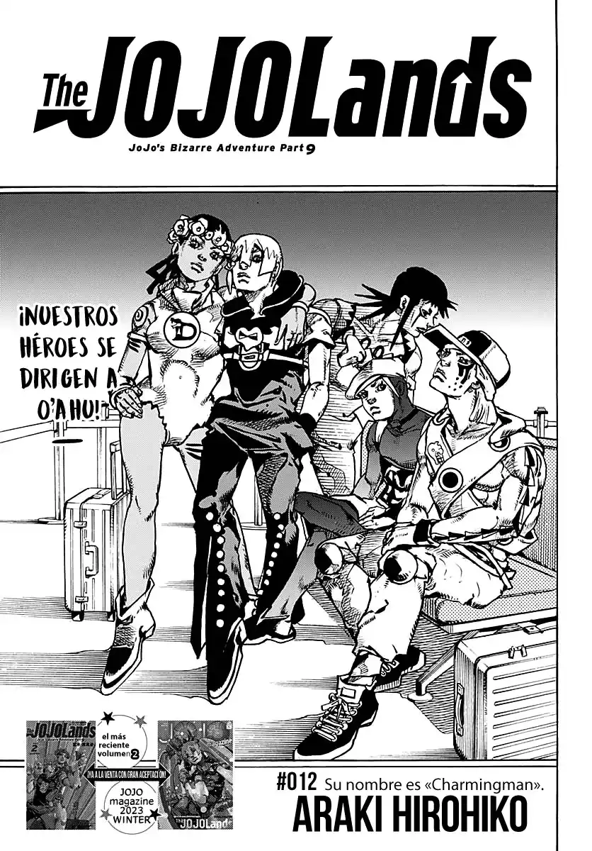 JoJo's Bizarre Adventure Parte 9: The JoJoLands Capitulo 12: Su nombre es «Charmingman». página 2