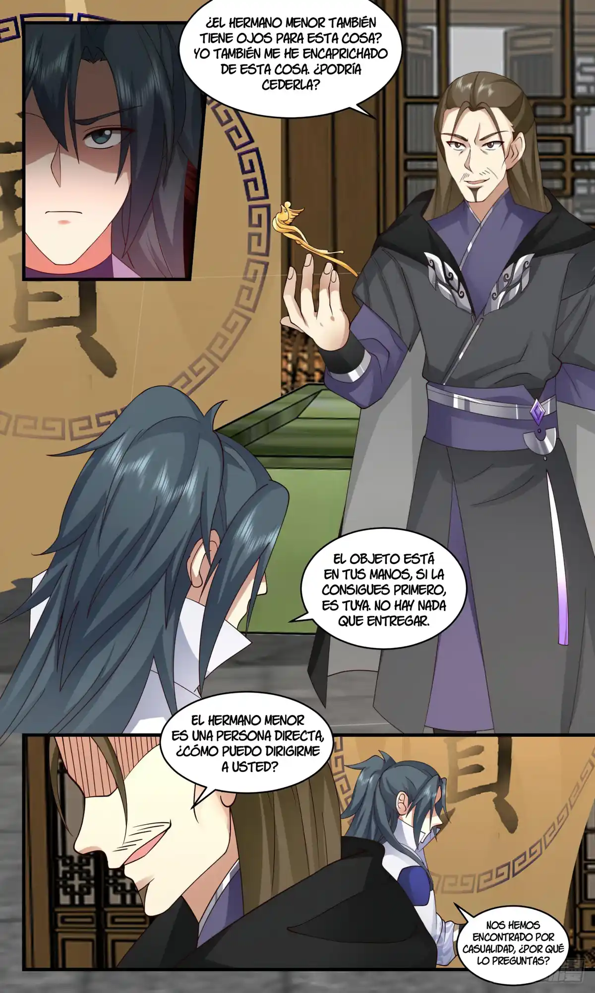 Martial Peak Capitulo 2706: Monarca Celestial Hei He página 4