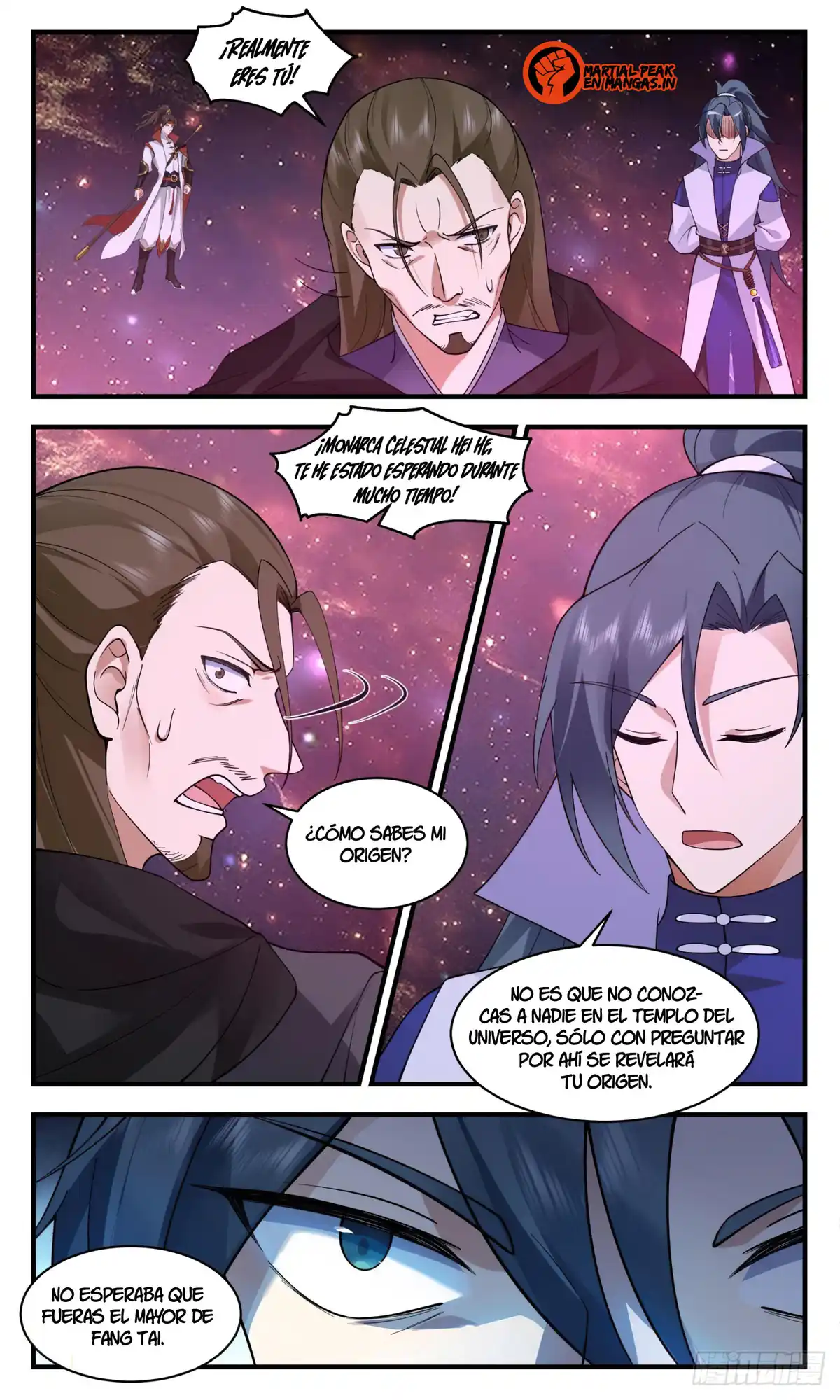 Martial Peak Capitulo 2706: Monarca Celestial Hei He página 8