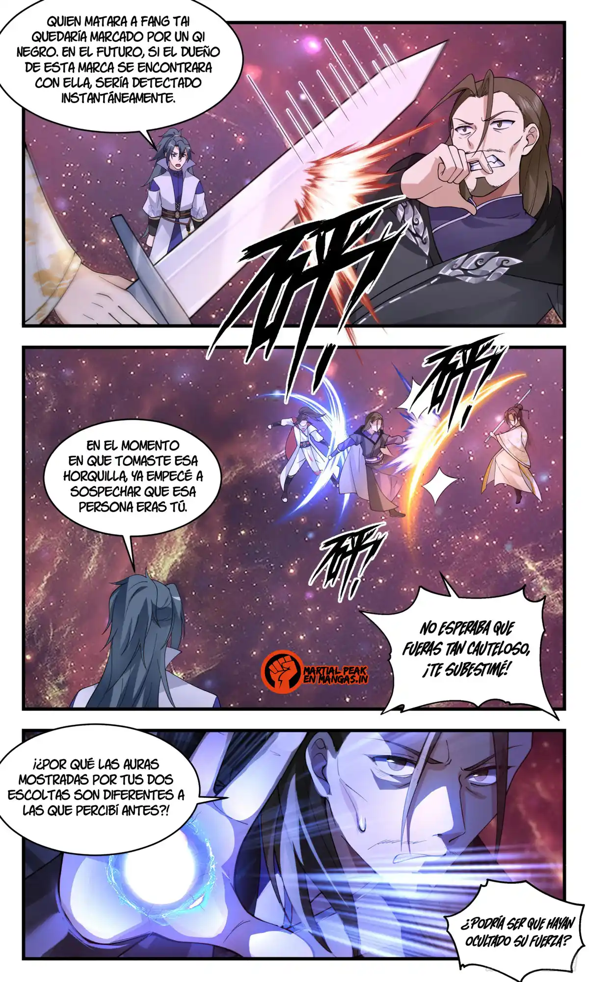 Martial Peak Capitulo 2706: Monarca Celestial Hei He página 9