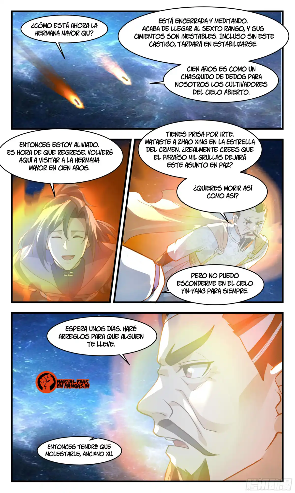 Martial Peak Capitulo 2849: Zuo Quan Hui Desertandoacute página 5