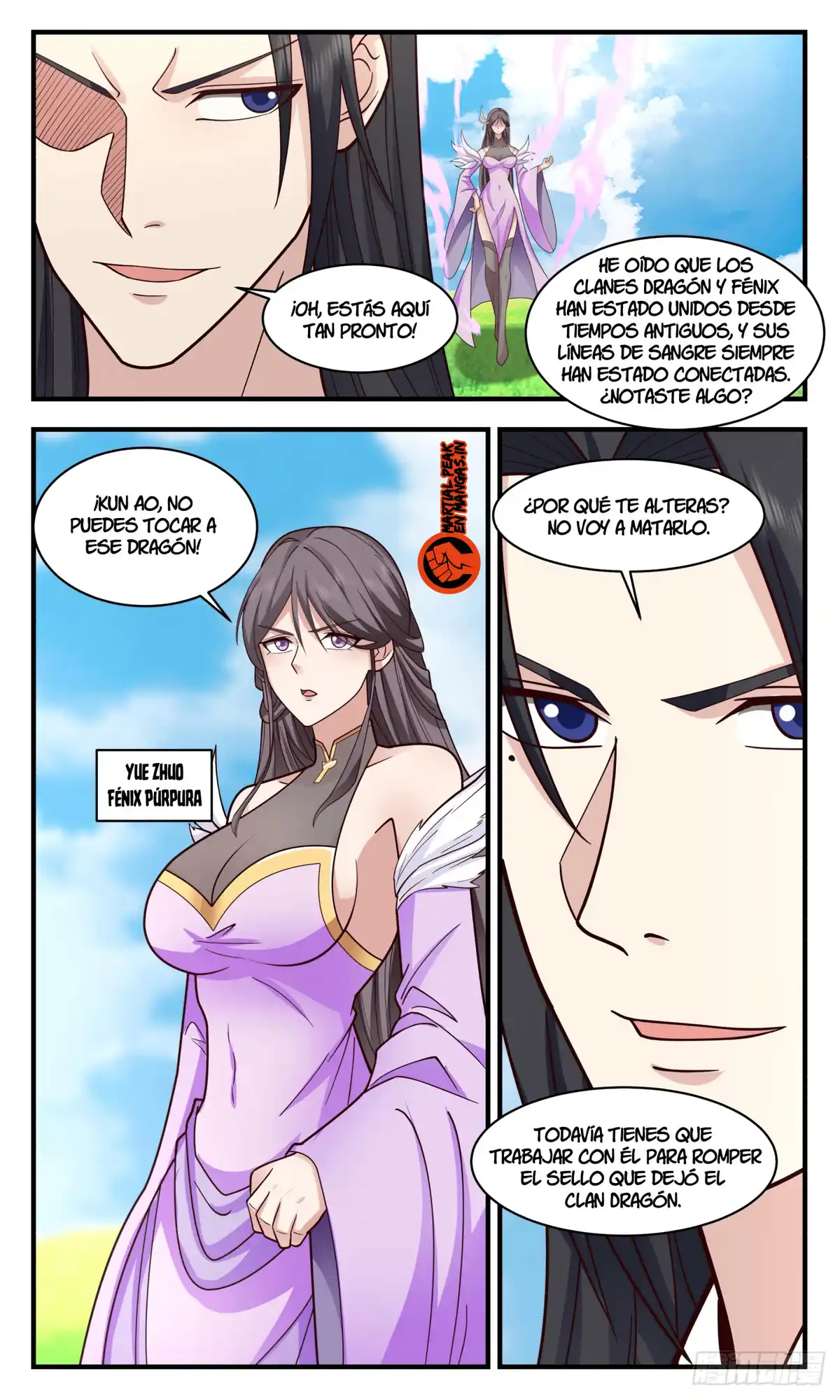 Martial Peak Capitulo 2921: Tierra Ancestral De Los Espandiacute Ritus Divinos página 3