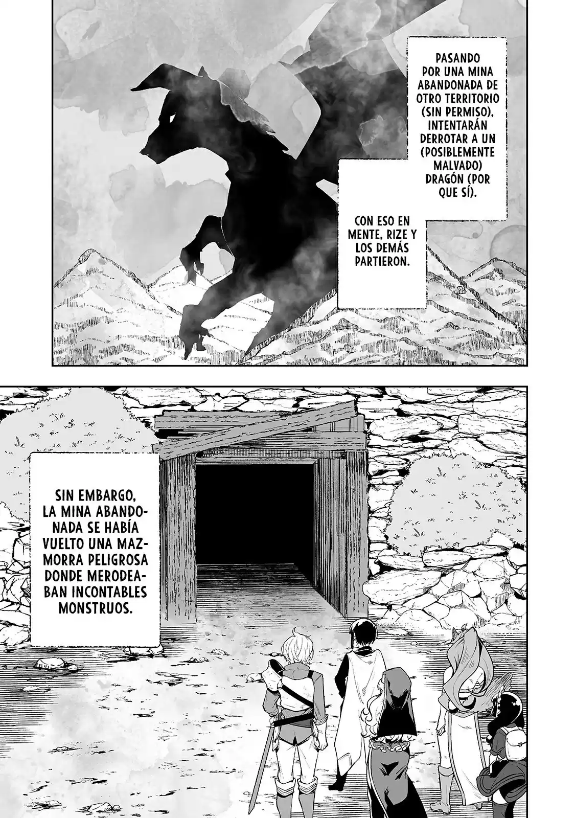 TEIHEN RYOUSHU NO KANCHIGAI EIYUUTAN Capitulo 13: ¡Batalla Feroz contra el dragón negro! página 3