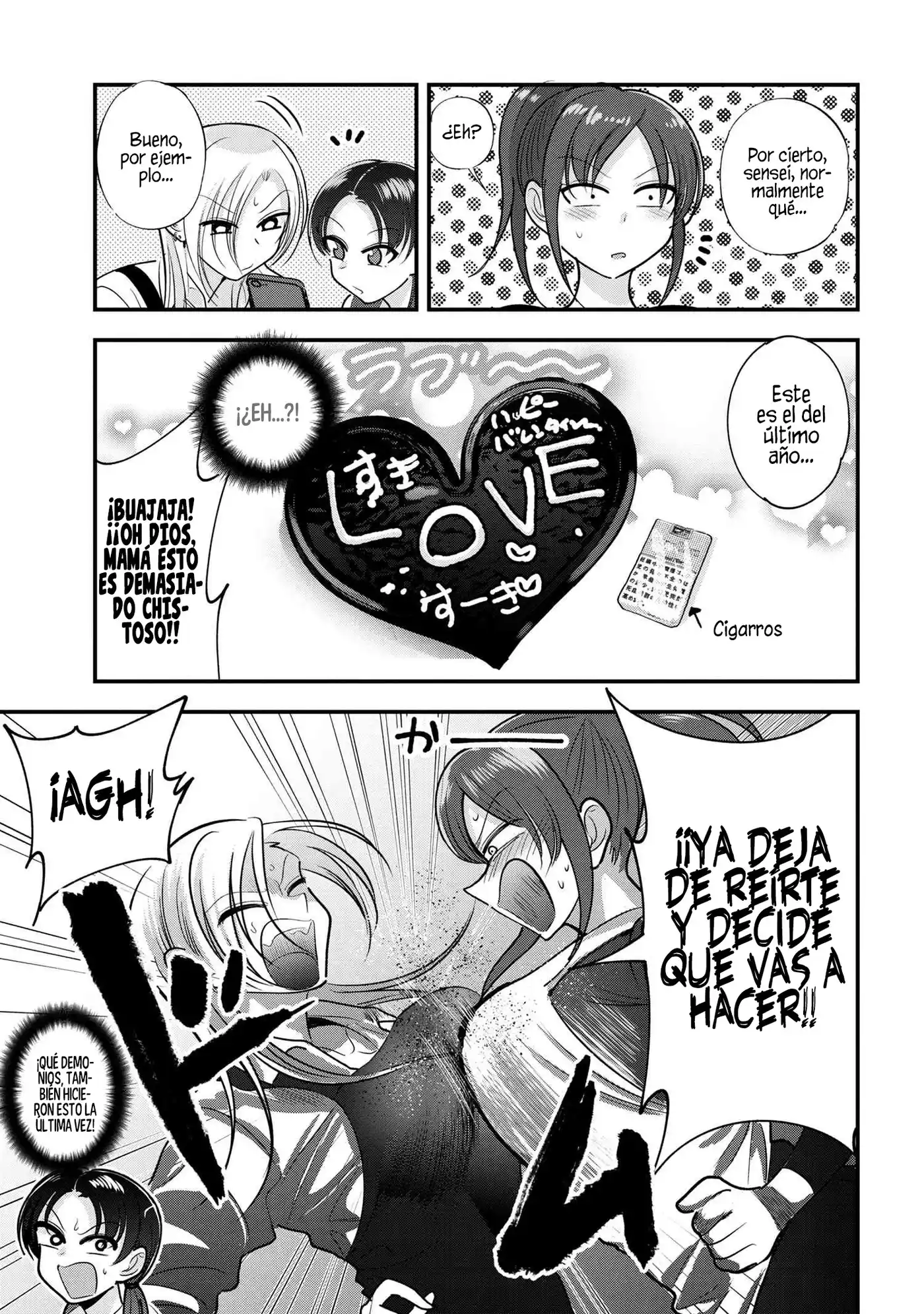 Kaette kudasai! Akutsu-san Capitulo 160 página 6