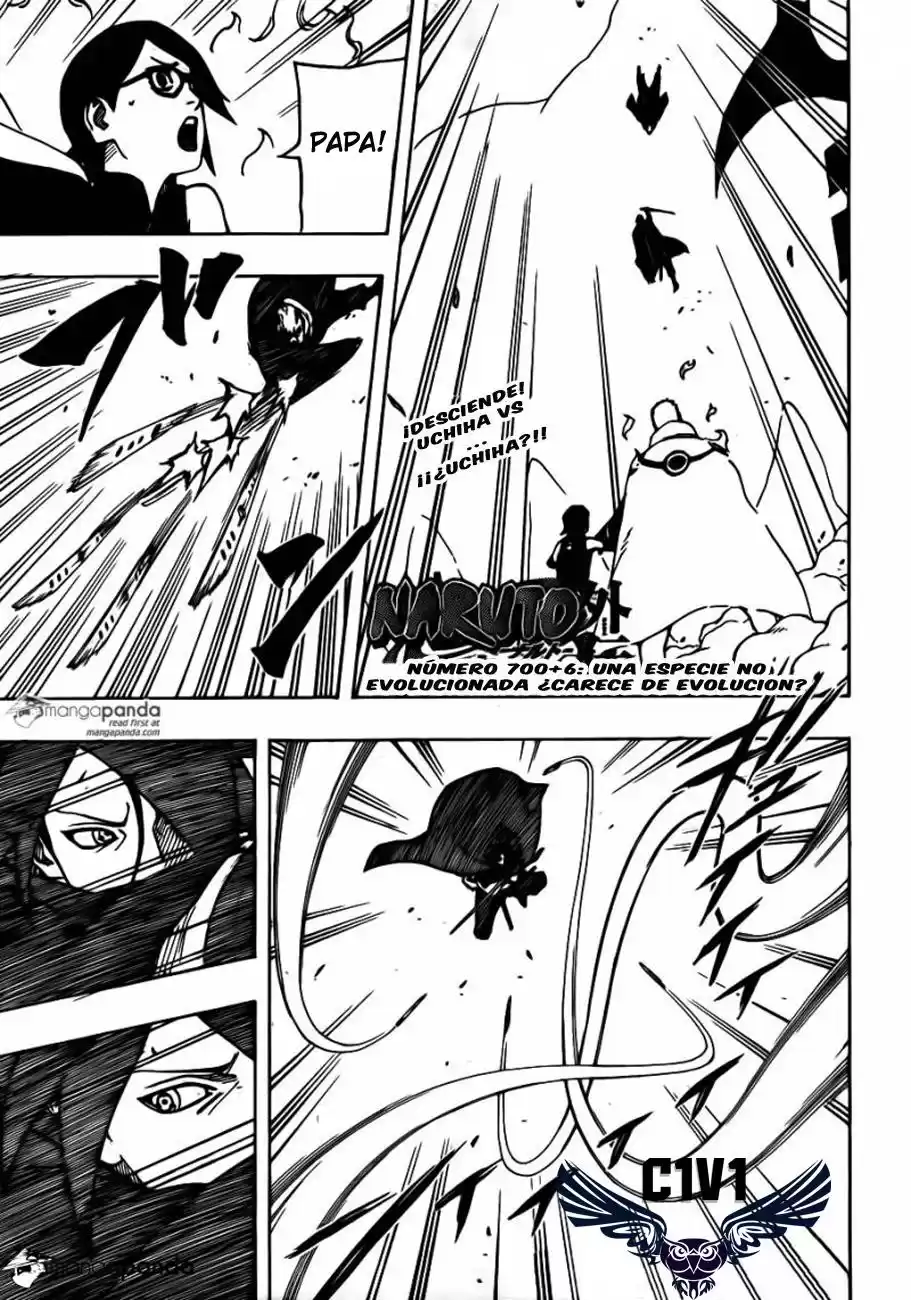 Naruto Gaiden: Nanadaime Hokage to Akairo no Hanatsuzuki Capitulo 6: ¡Desciende! Uchiha vs … ¡¡¿Uchiha?!! página 2