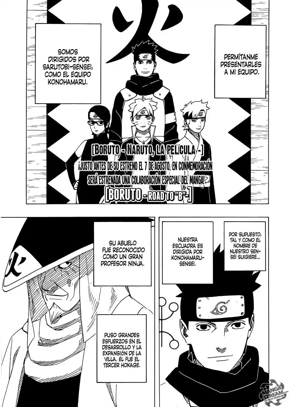 Naruto Gaiden: Nanadaime Hokage to Akairo no Hanatsuzuki Capitulo 10.05: Especial: Boruto: Naruto the Movie página 2