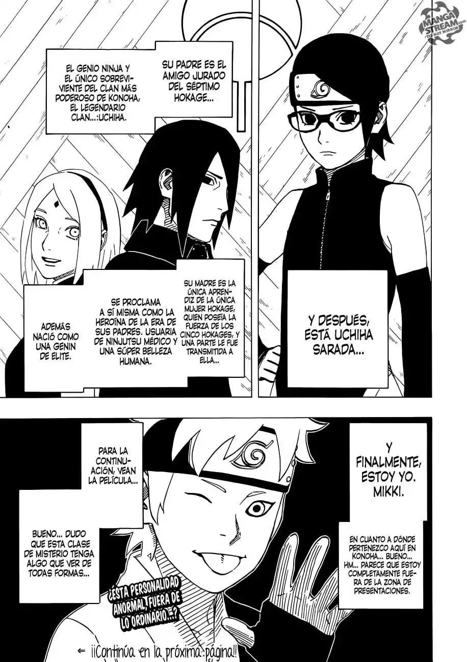 Naruto Gaiden: Nanadaime Hokage to Akairo no Hanatsuzuki Capitulo 10.05: Especial: Boruto: Naruto the Movie página 4