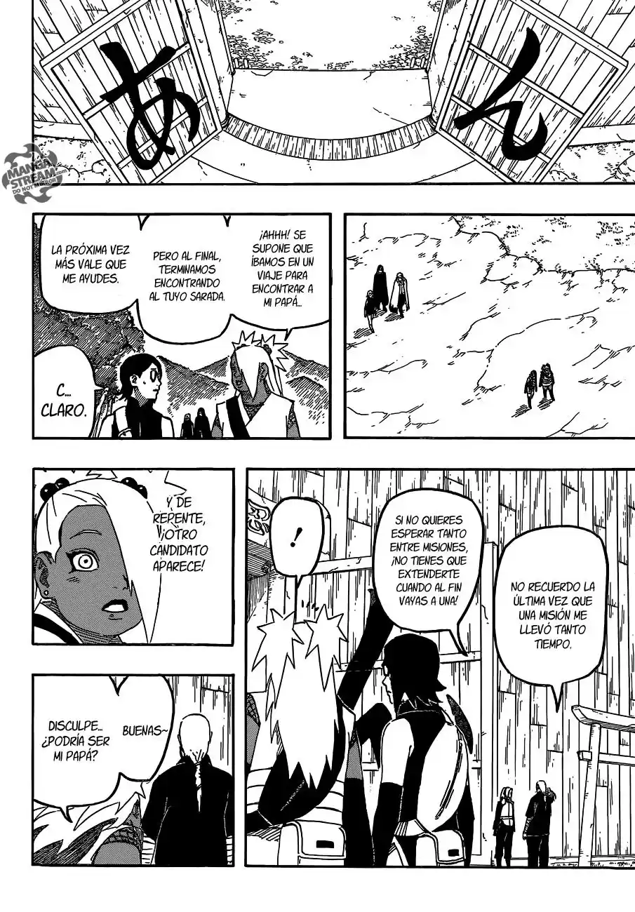 Naruto Gaiden: Nanadaime Hokage to Akairo no Hanatsuzuki Capitulo 10: Lo que aparece en esos ojos página 11