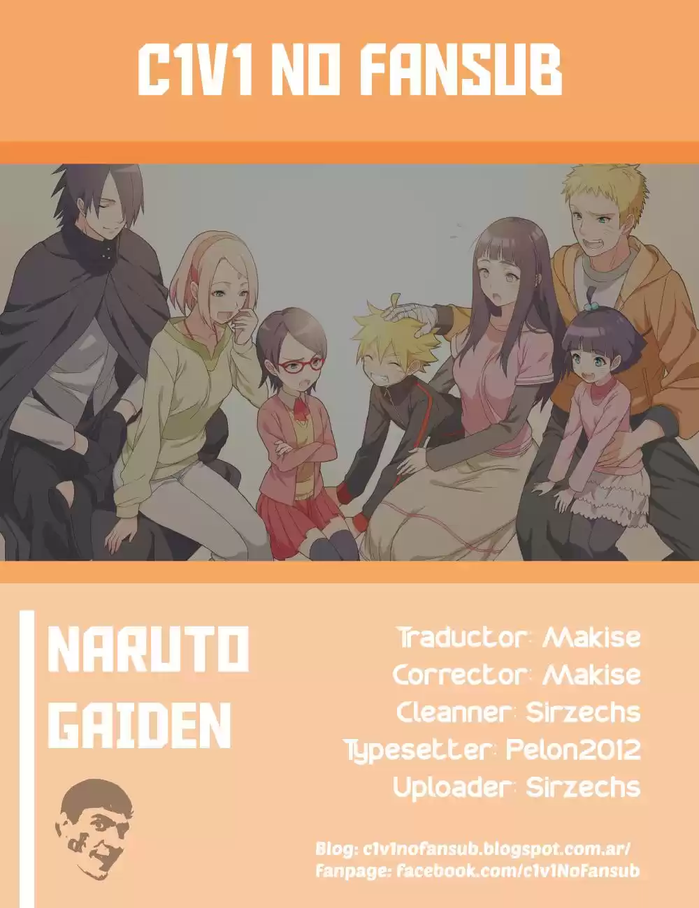 Naruto Gaiden: Nanadaime Hokage to Akairo no Hanatsuzuki Capitulo 3: Un encuentro casual página 1