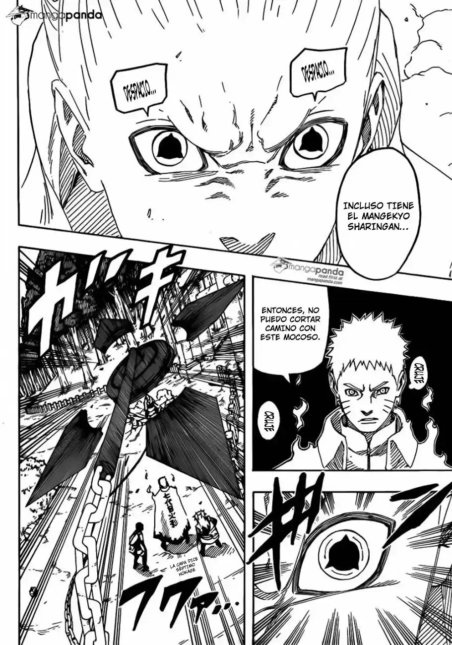 Naruto Gaiden: Nanadaime Hokage to Akairo no Hanatsuzuki Capitulo 4: Un encuentro casual parte dos página 3