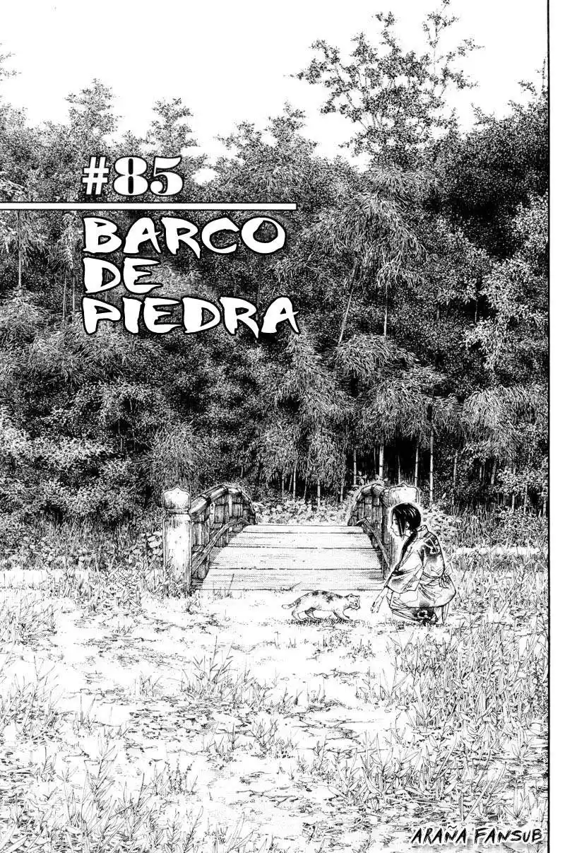 Vagabond Capitulo 85: Barco de piedra página 1