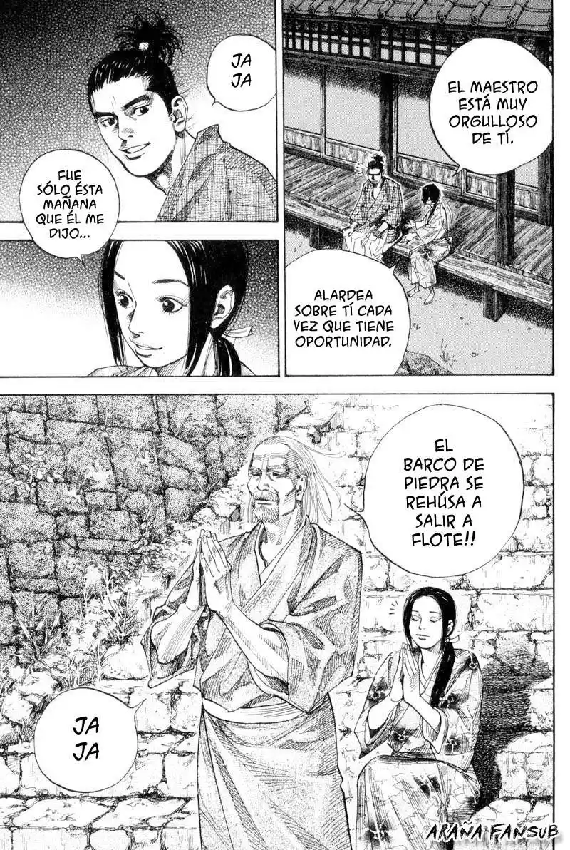 Vagabond Capitulo 85: Barco de piedra página 17