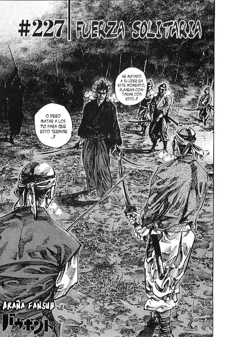 Vagabond Capitulo 227: Fuerza solitaria página 1