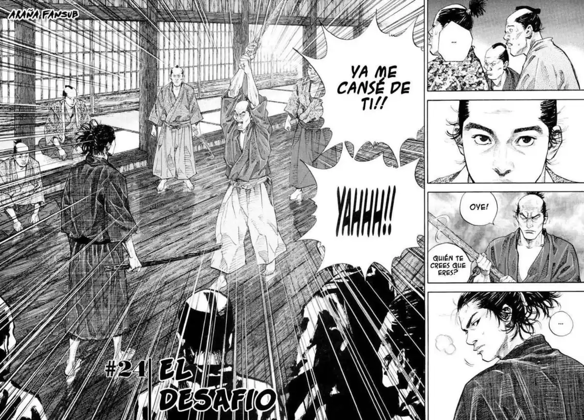 Vagabond Capitulo 24: Desafío página 3