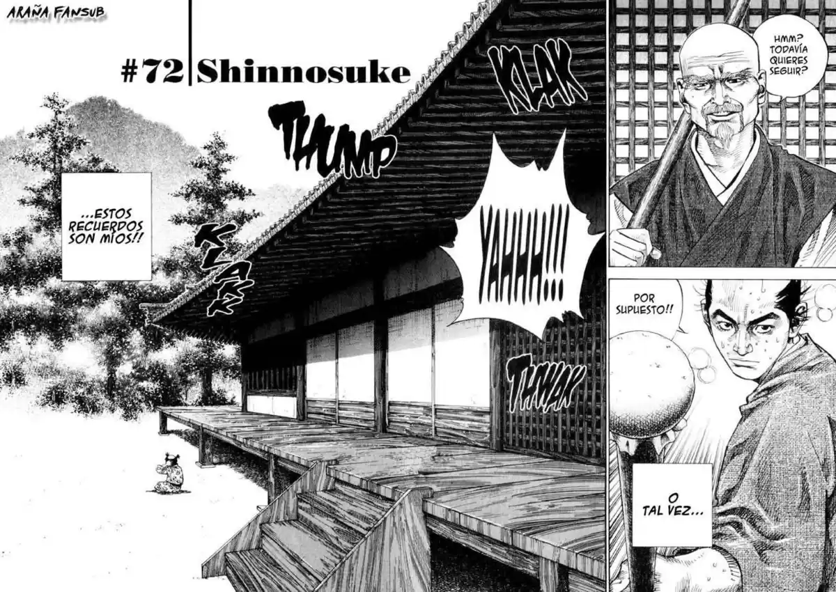 Vagabond Capitulo 72: Shinnosuke página 3