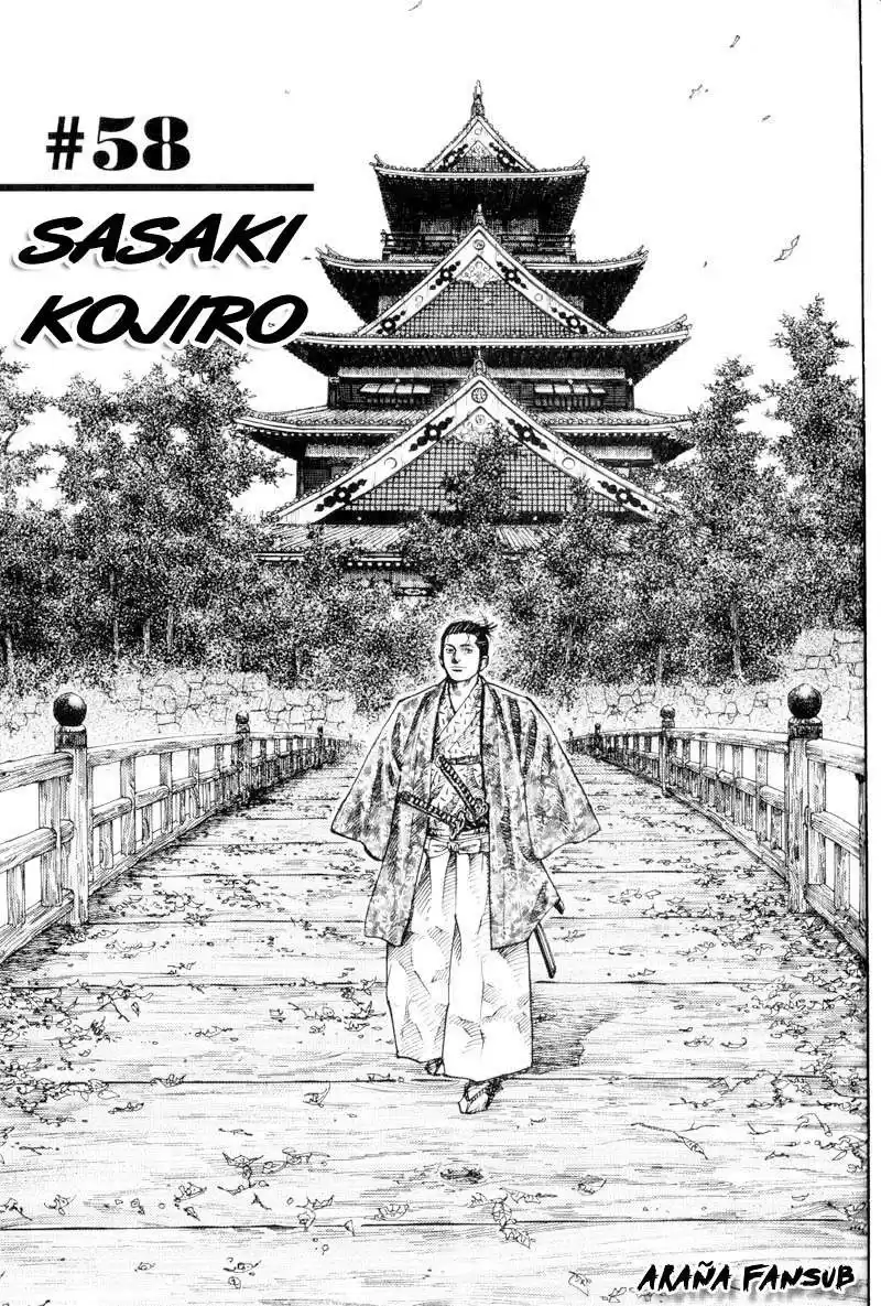 Vagabond Capitulo 58: Sasaki Kojiro página 1
