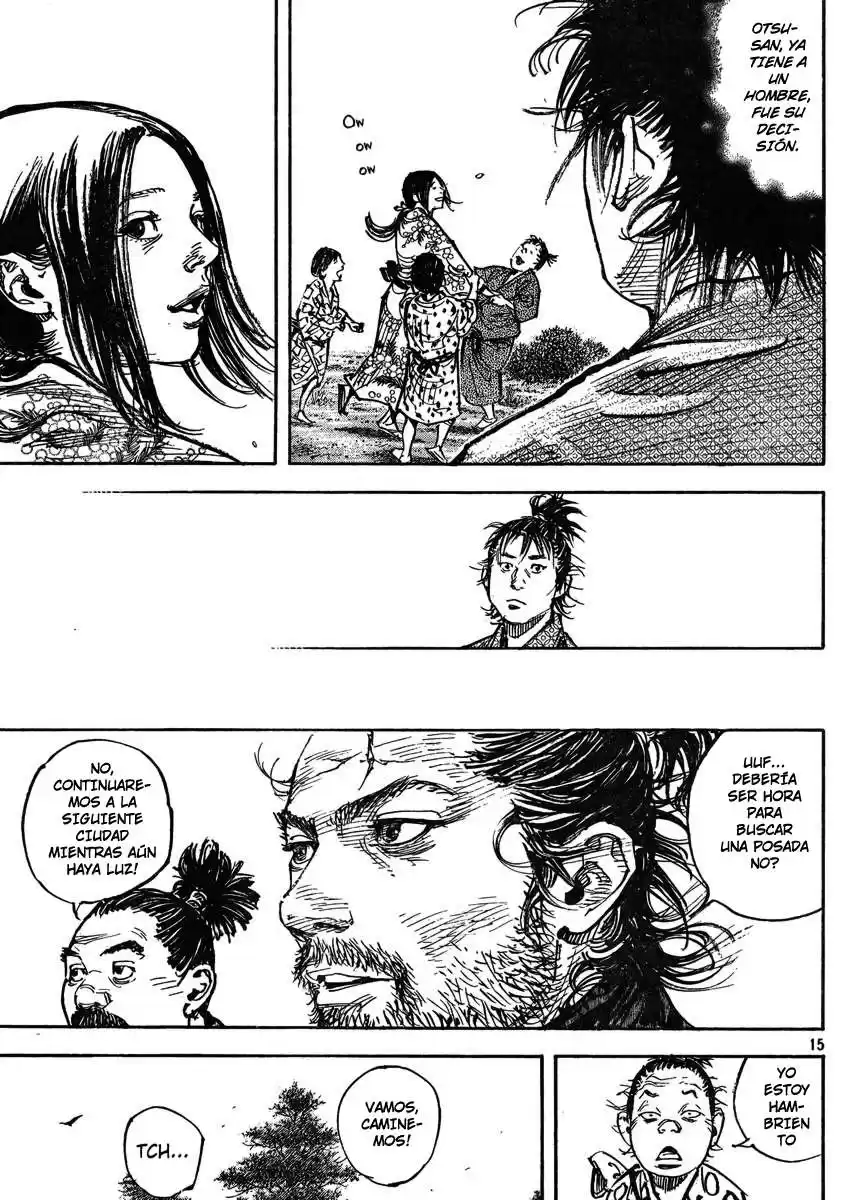 Vagabond Capitulo 323: Vestimenta de viaje página 15