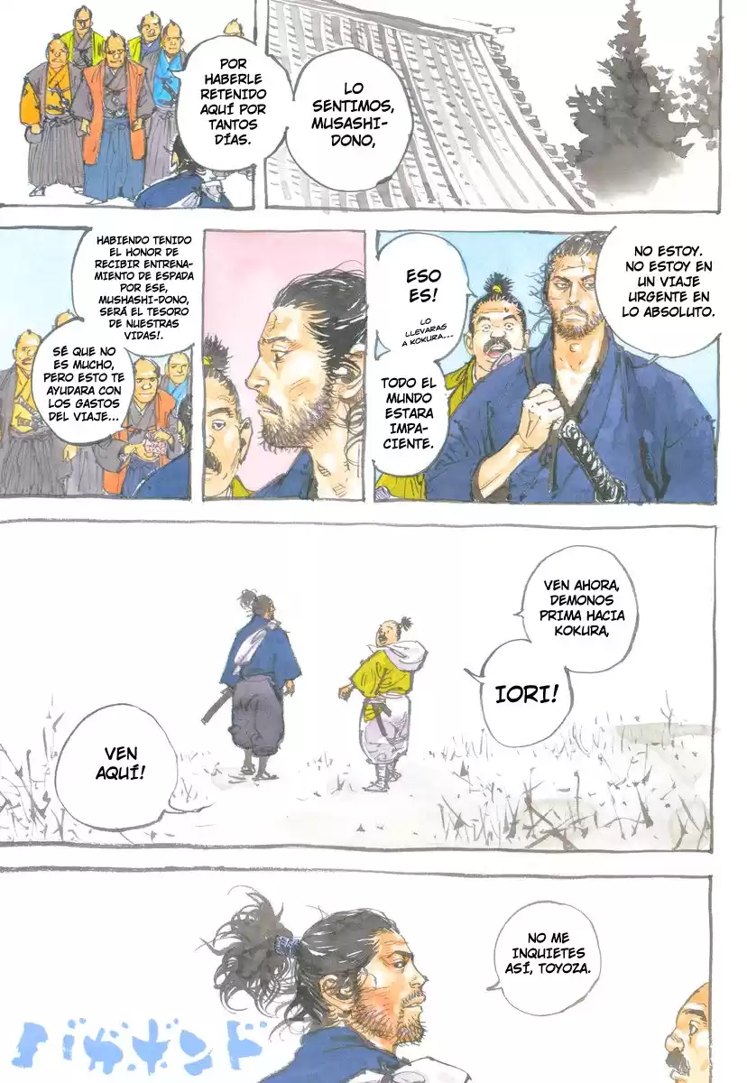 Vagabond Capitulo 323: Vestimenta de viaje página 2