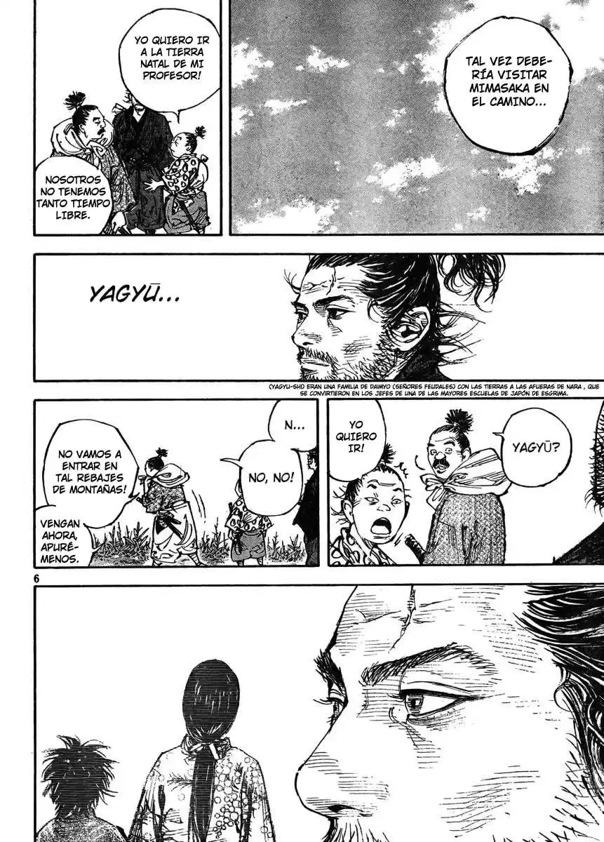 Vagabond Capitulo 323: Vestimenta de viaje página 6