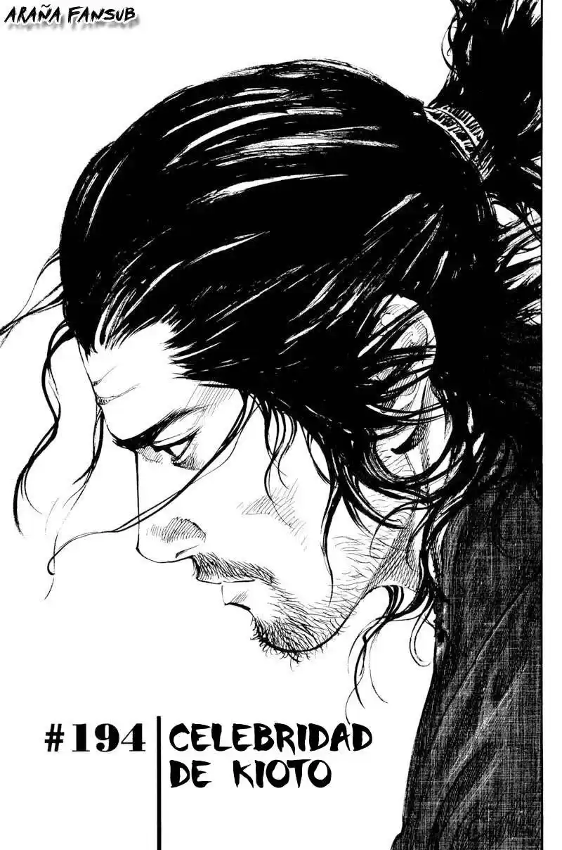 Vagabond Capitulo 194: Celebridad de Kioto página 1