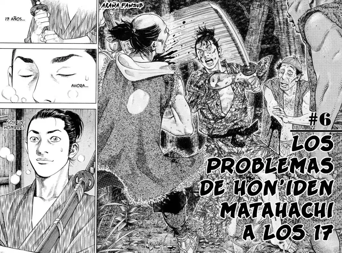 Vagabond Capitulo 6: Los problemas de Hon'iden Matahachi a los 17 página 3