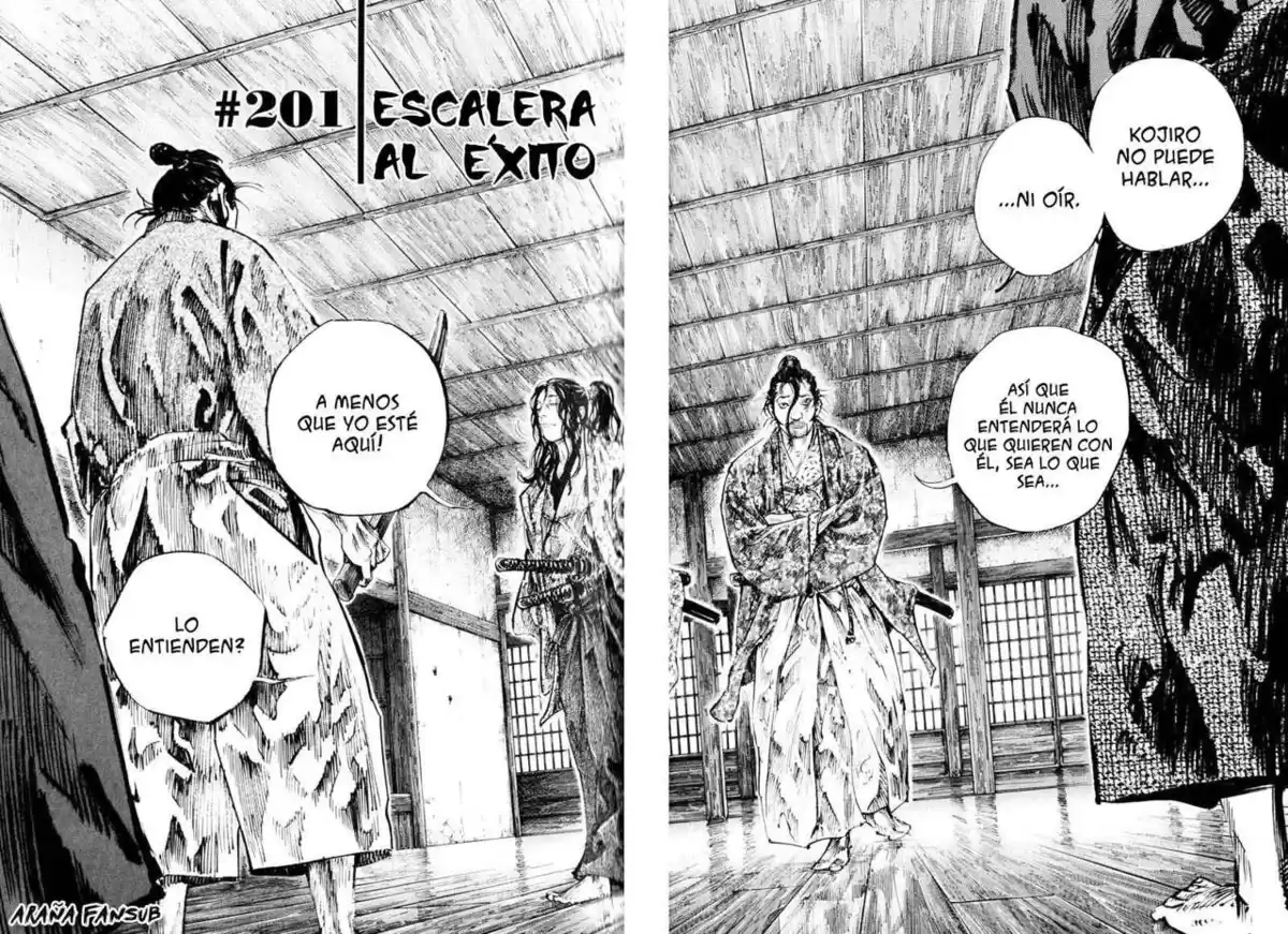 Vagabond Capitulo 201: Escalera al éxito página 2