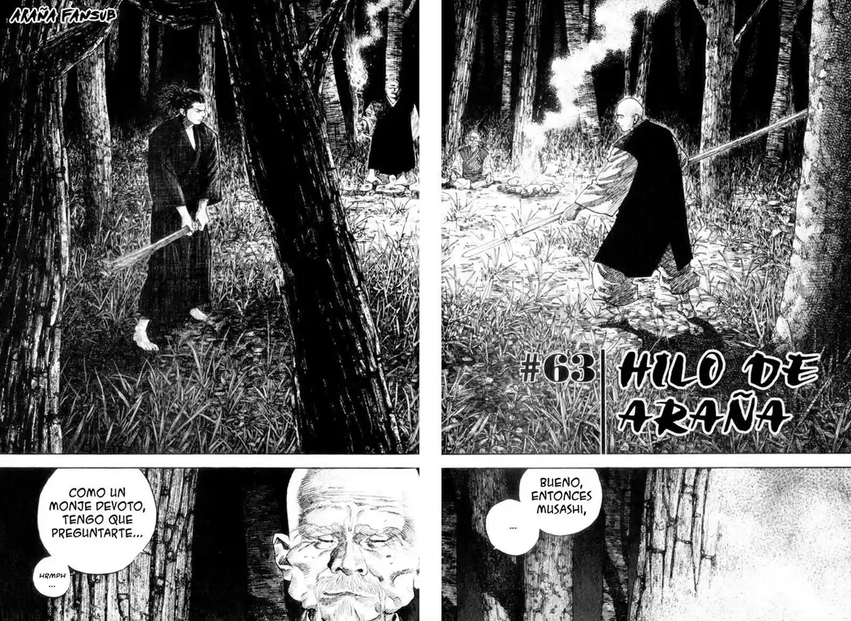 Vagabond Capitulo 63: Hilo de araña página 2