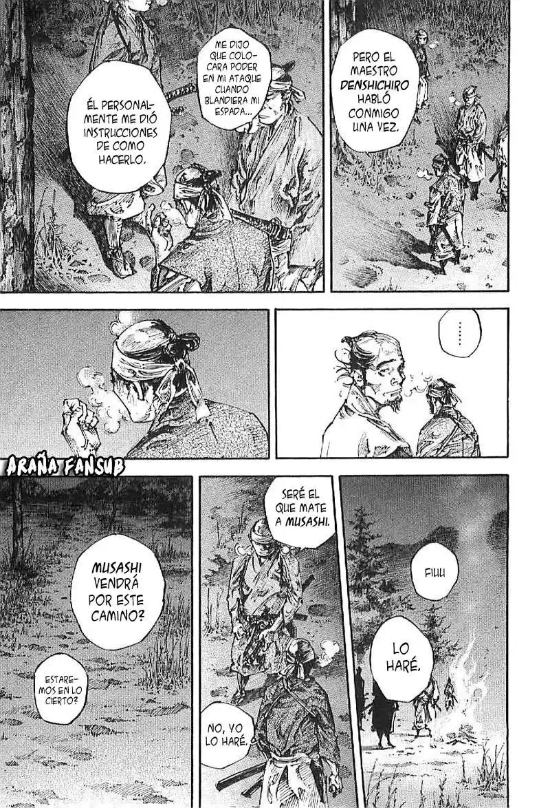 Vagabond Capitulo 225: Musashi vs los 70 página 14