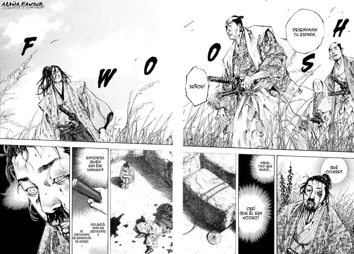 Vagabond Capitulo 198: Hierba, nieve y sangre página 11