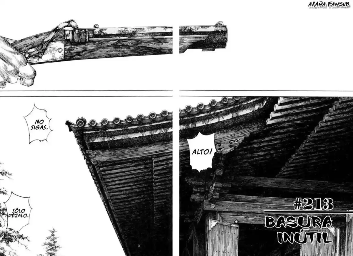 Vagabond Capitulo 213: Basura inútil página 2