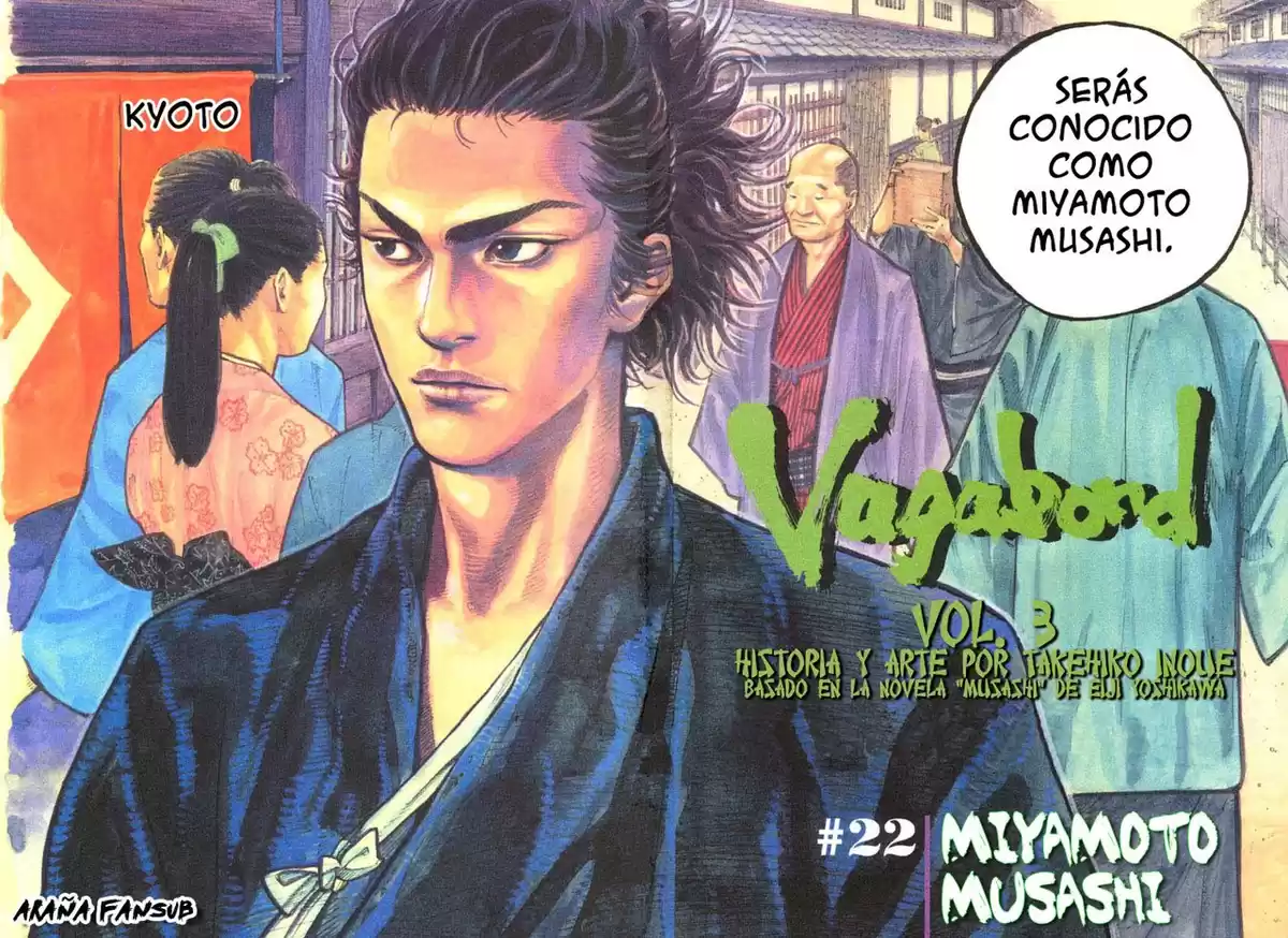 Vagabond Capitulo 22: Miyamoto Musashi página 3