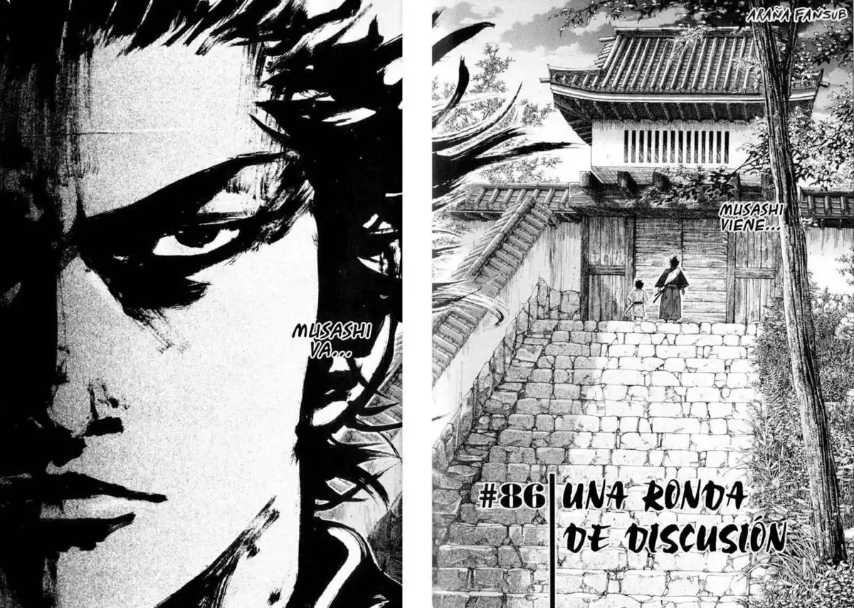 Vagabond Capitulo 86: Una ronda de discusión página 2