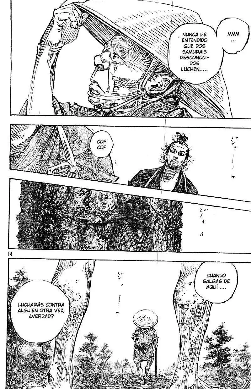 Vagabond Capitulo 321: Shusaku colapsa página 14