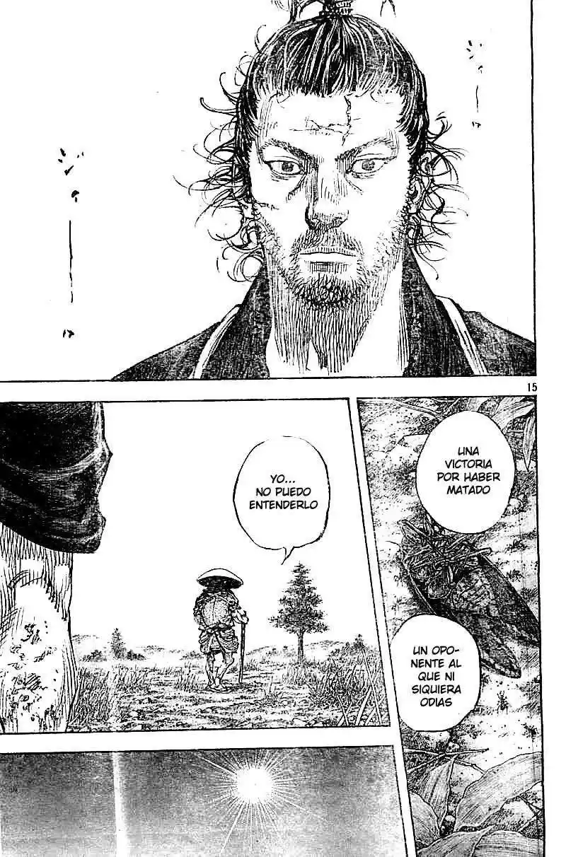 Vagabond Capitulo 321: Shusaku colapsa página 15