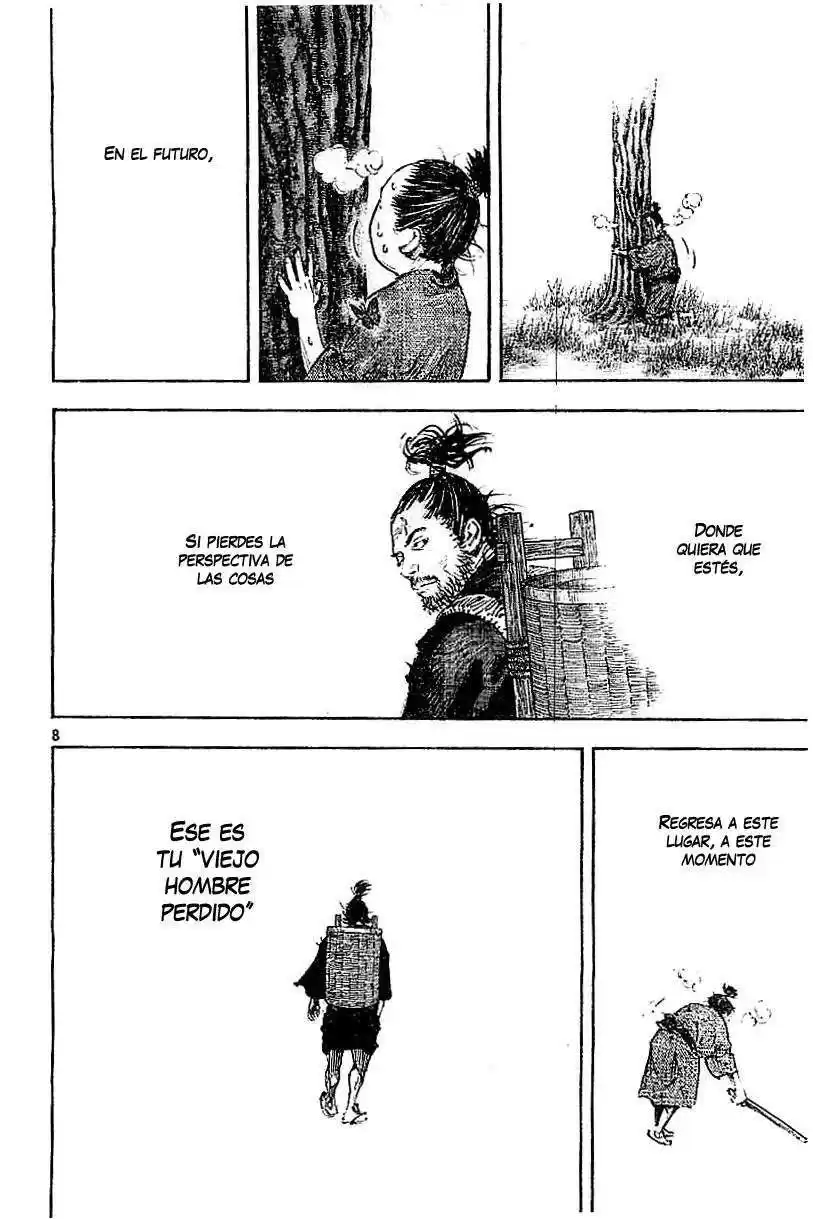 Vagabond Capitulo 321: Shusaku colapsa página 8