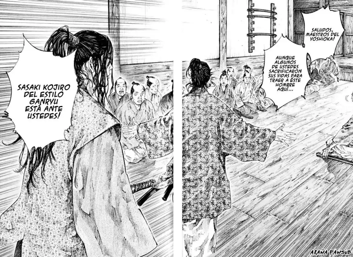 Vagabond Capitulo 200: Los dos Kojiros página 14