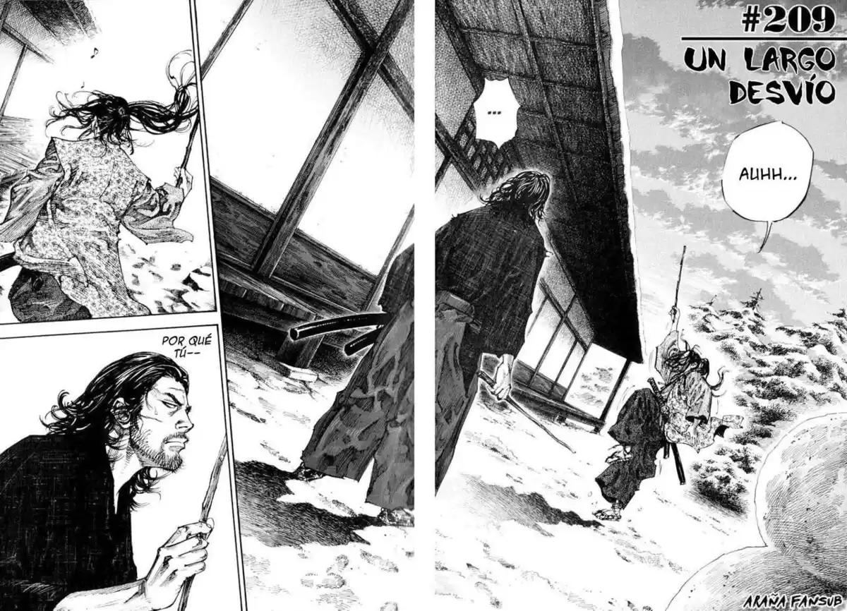 Vagabond Capitulo 209: Un largo desvío página 2