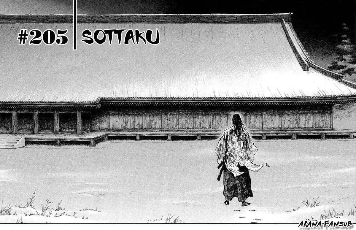 Vagabond Capitulo 205: Sottaku página 1