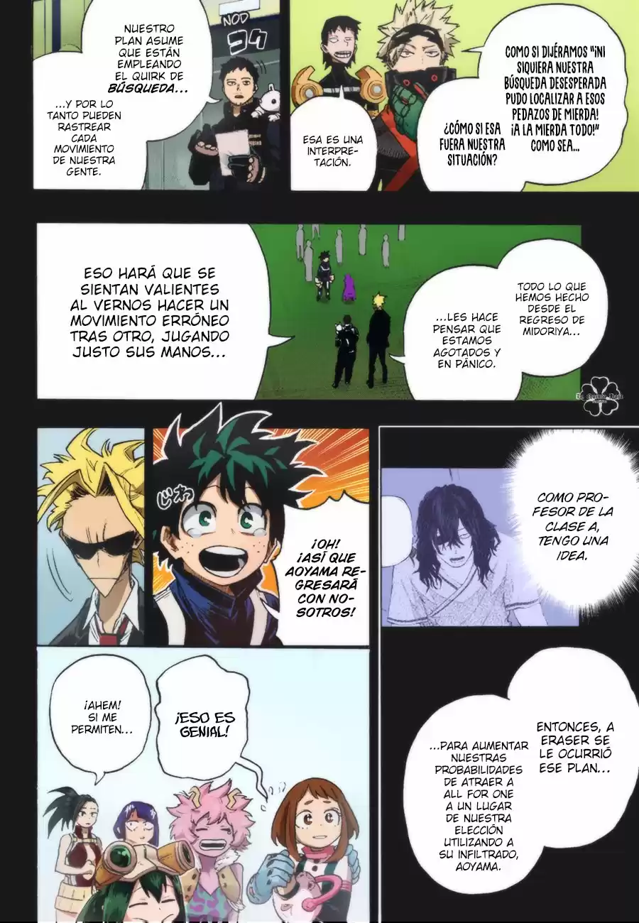 Boku no Hero Academia Capitulo 344.5: Estrellas (A color) página 4