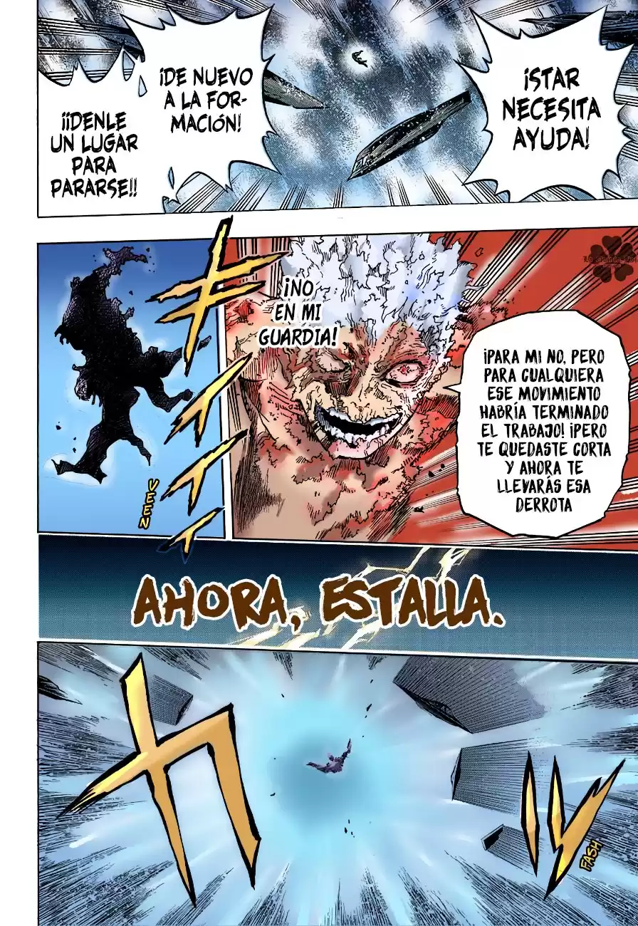 Boku no Hero Academia Capitulo 332.5: Nuevo modelo de misil teledirigido hipersonico (a color) página 16