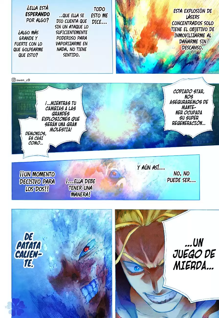 Boku no Hero Academia Capitulo 332.5: Nuevo modelo de misil teledirigido hipersonico (a color) página 7