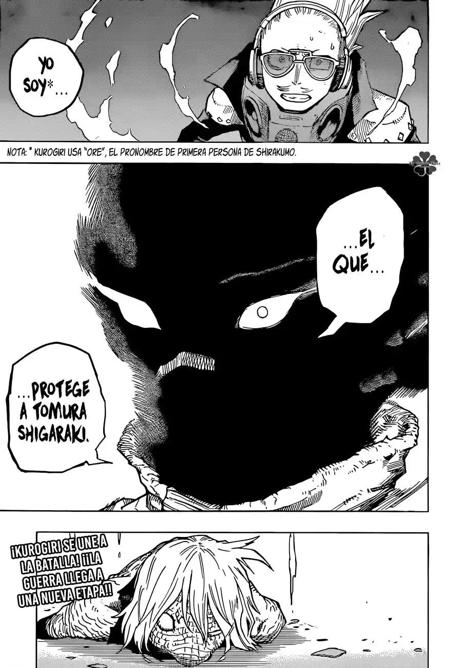 Boku no Hero Academia Capitulo 373: Amigos página 17