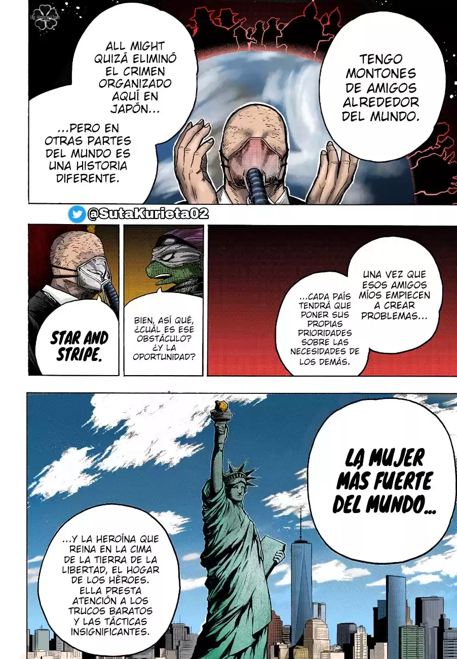 Boku no Hero Academia Capitulo 329.5: ¡Justo a tiempo, una gran inconformista del oeste! (a color) página 7