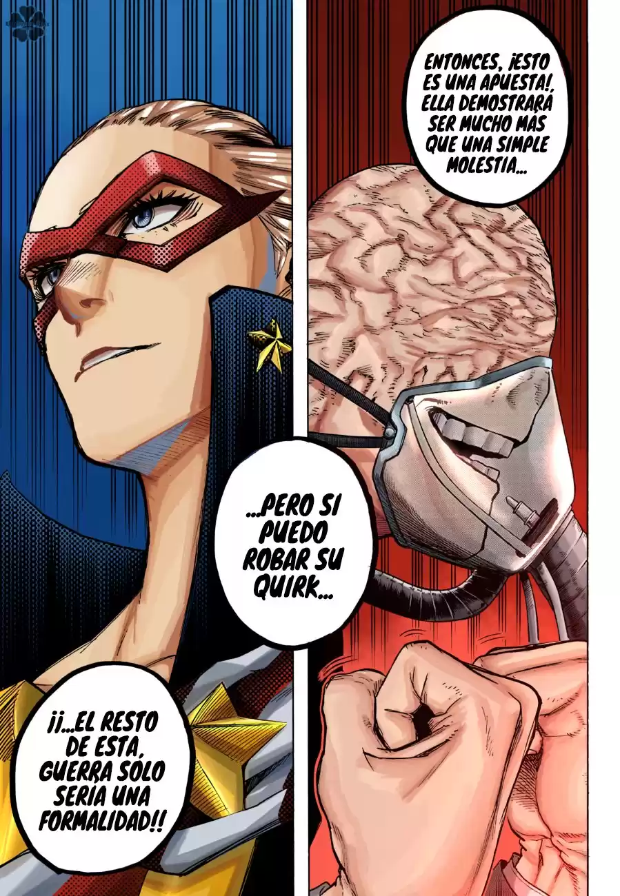 Boku no Hero Academia Capitulo 329.5: ¡Justo a tiempo, una gran inconformista del oeste! (a color) página 8